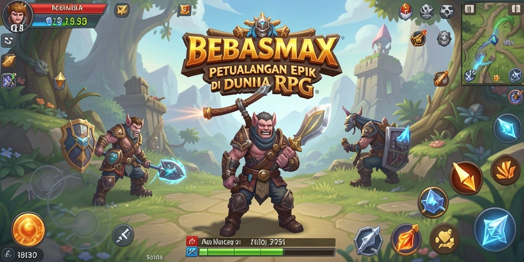 Gameplay seru dan grafis menawan di BEBASMAX.