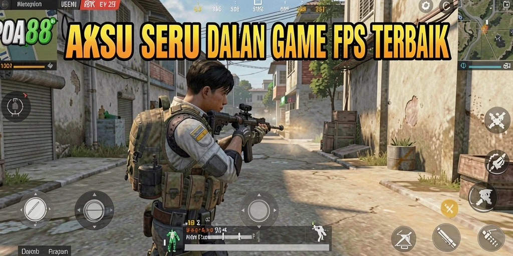 Gameplay seru dan intens dengan aksi tembak-menembak.