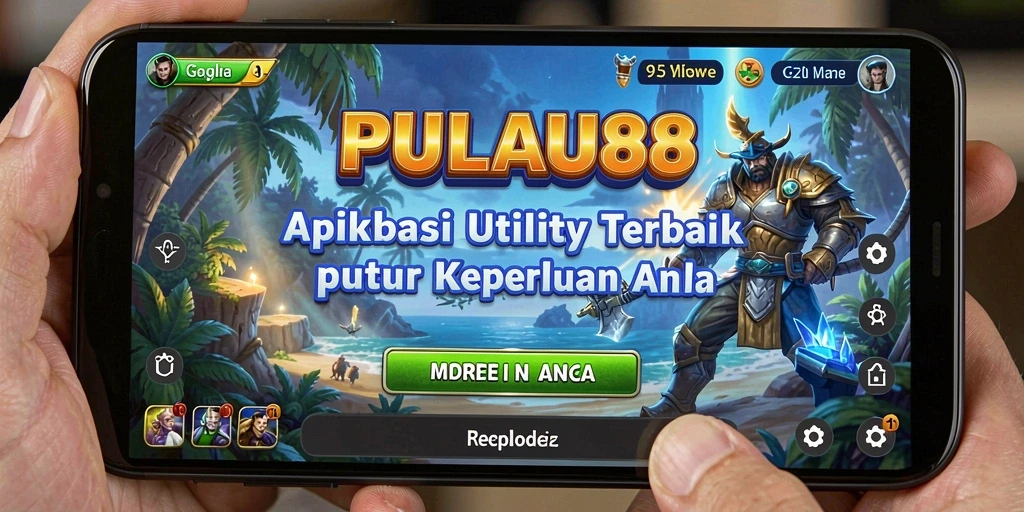 Screenshot utama PULAU88 menampilkan antarmuka aplikasi yang jelas dan fungsional.